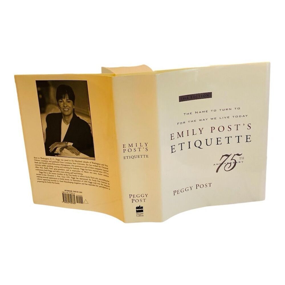 Emily Post's Etiquette 16th Edition Hardcover by Peggy Post